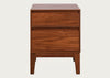 Lars Bedside Table Walnut