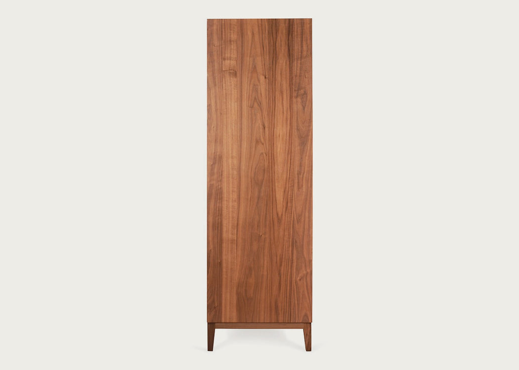 Lars Double Wardrobe Walnut