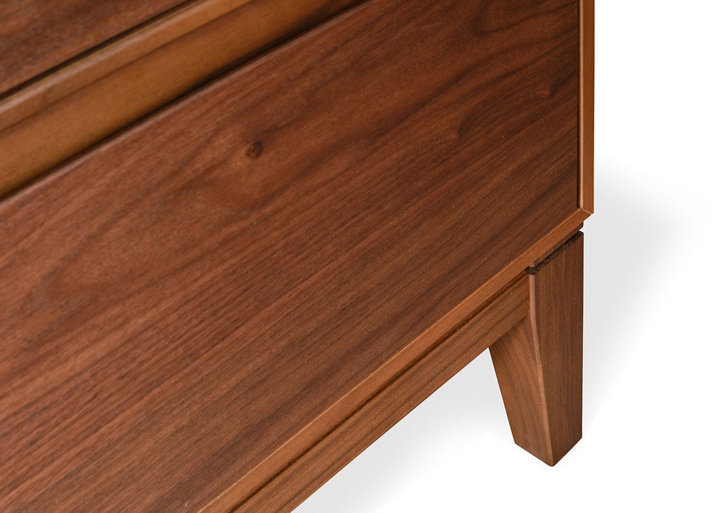 Lars Double Wardrobe Walnut