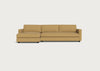 Nimbus II Left Hand Facing Chaise Corner Sofa Boucle Tweed Citrine
