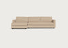 Nimbus II Left Hand Facing Chaise Corner Sofa Capelo Linen-Cotton Bamboo