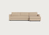 Nimbus II Right Hand Facing Chaise Corner Sofa Capelo Linen-Cotton Bamboo