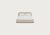 Nuvola Bed Double / Boucle Tweed Pearl / Black