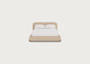 Nuvola Bed Double / Capelo Linen-Cotton Bamboo / Black