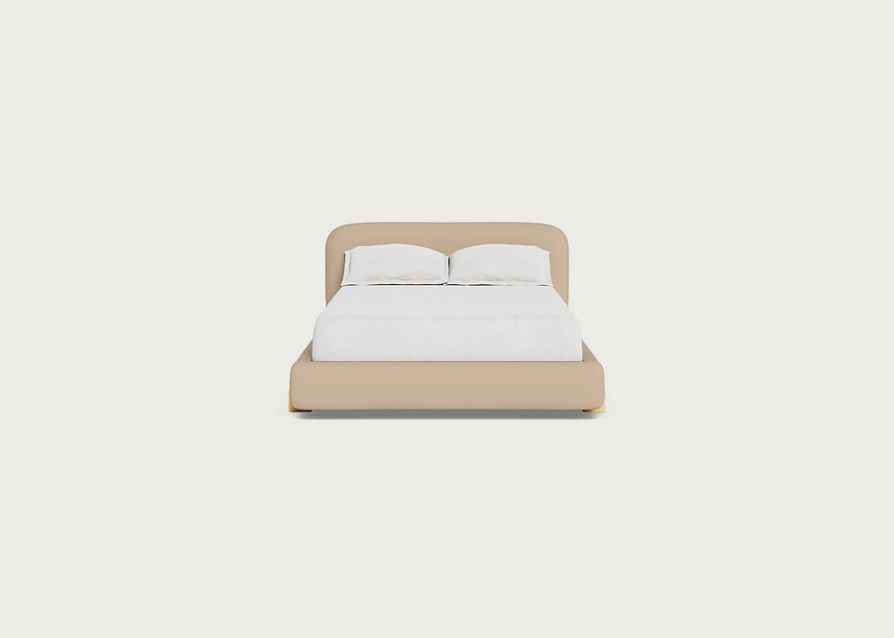 Nuvola Bed Double / Capelo Linen-Cotton Bamboo / Natural