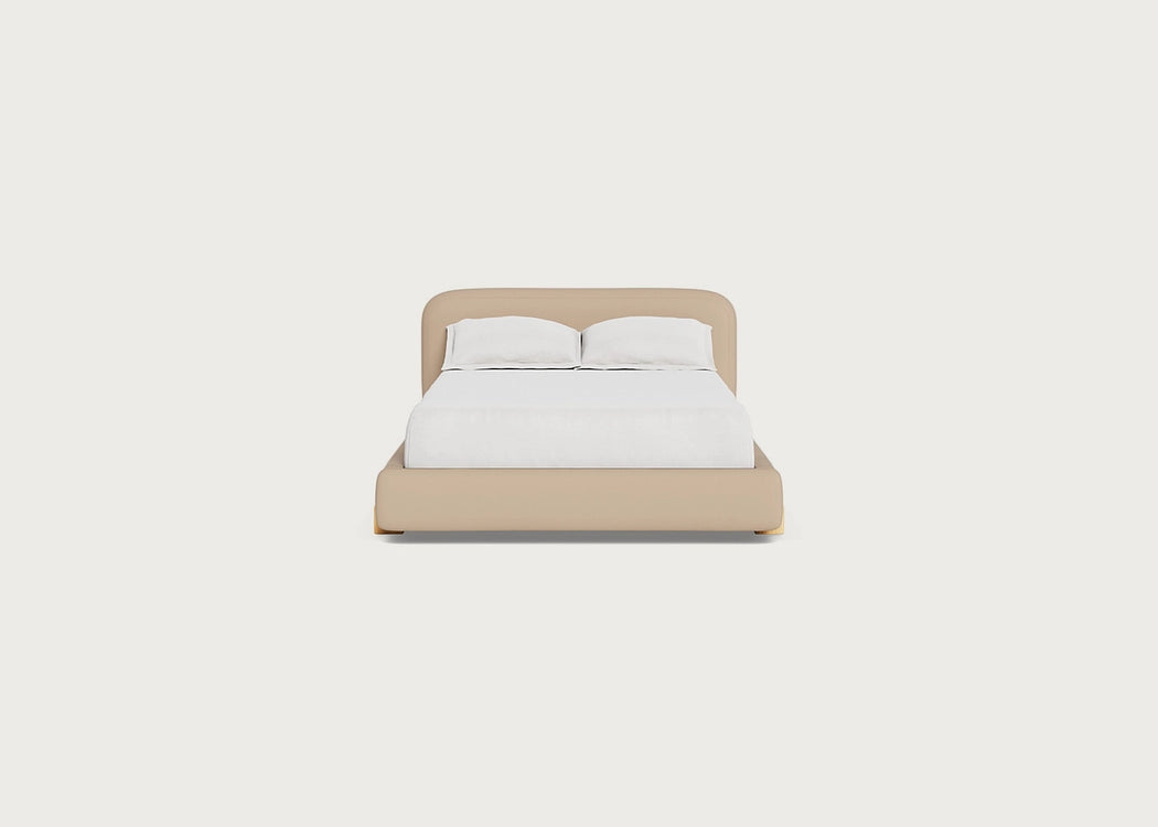 Nuvola Bed Double / Capelo Linen-Cotton Bamboo / Natural
