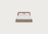 Nuvola Bed Double / Boucle Velvet Rocky / Black