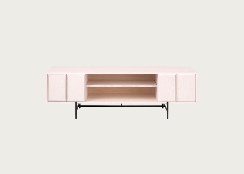 Canvas Media Unit Whitened Ash