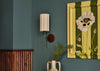 Herrick Wall Light Natural & Walnut Finish
