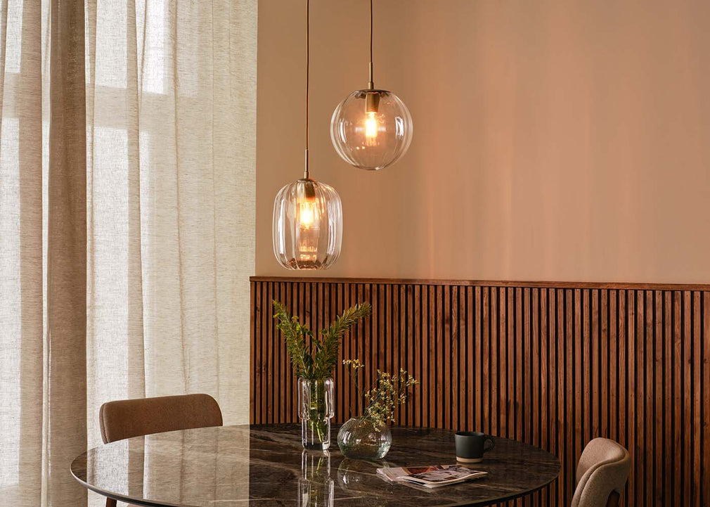 Nicholson Optic Long Pendant Light
