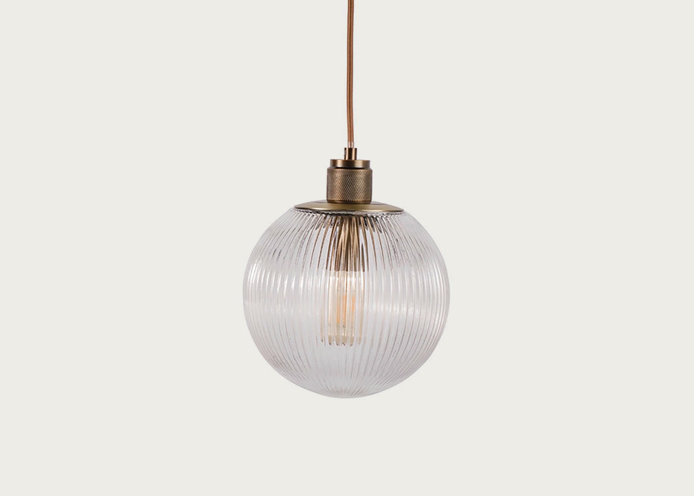 Mortimer Prismatic Globe Pendant Light