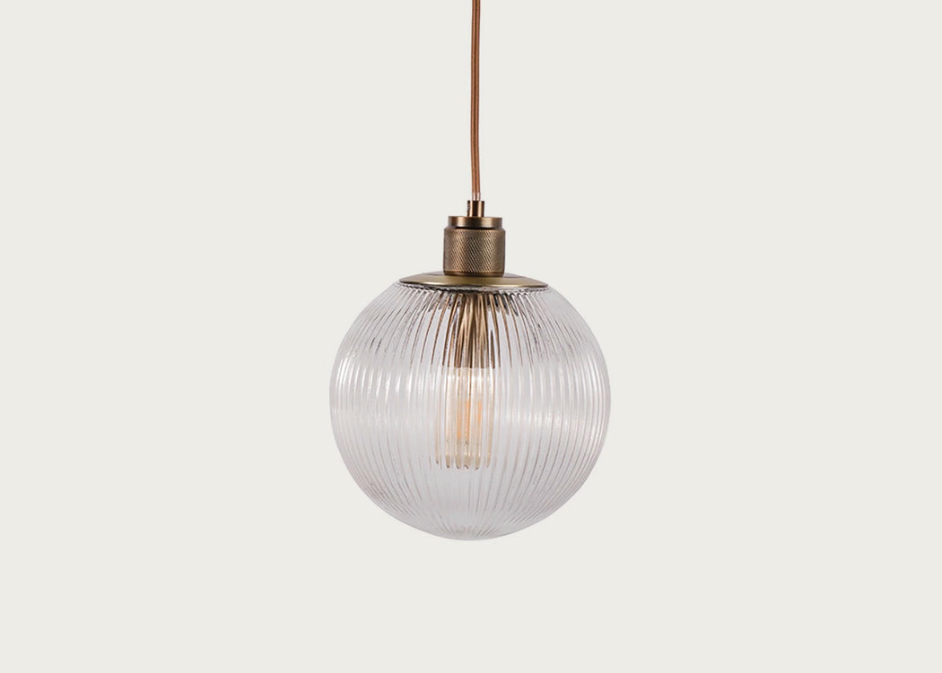 Mortimer Prismatic Globe Pendant Light