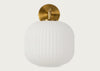 Opal Lantern Wall Light