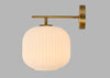 Opal Lantern Wall Light