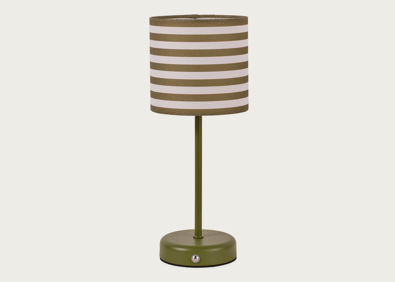 Raie LED Portable Table Lamp Green