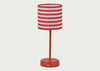Raie LED Portable Table Lamp Red