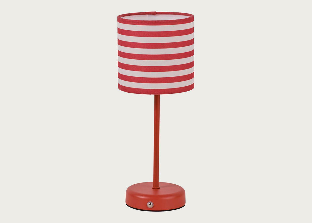 Raie LED Portable Table Lamp Red
