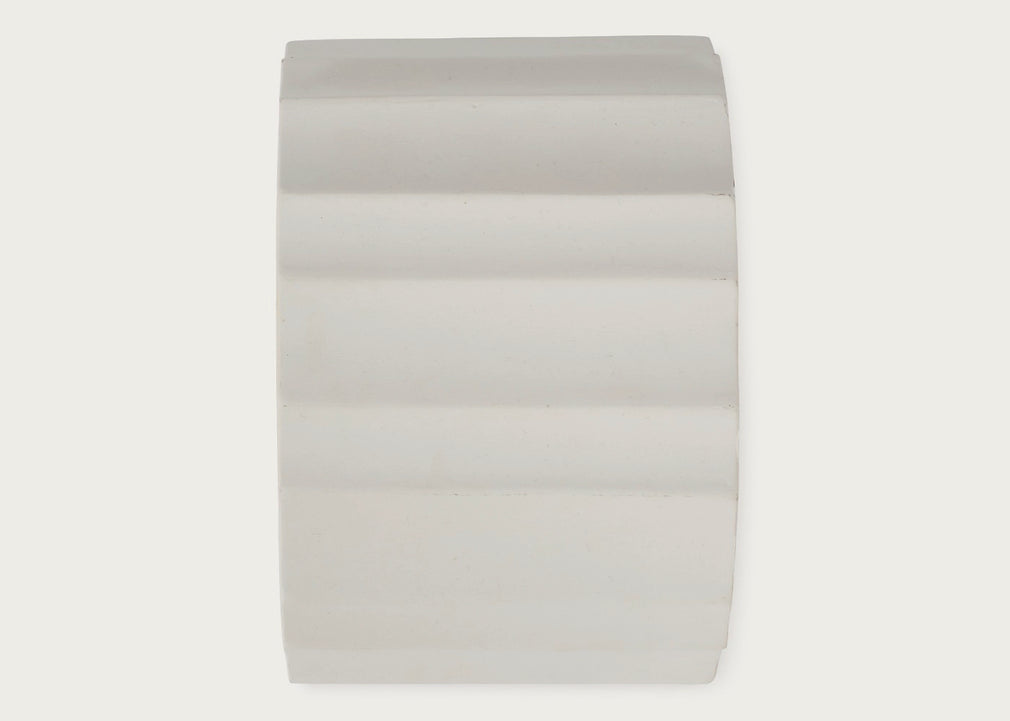 Scalloped Plaster Wall Light