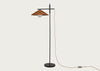 Armstrong Adjustable Floor Lamp Rattan