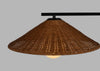 Armstrong Adjustable Floor Lamp Rattan
