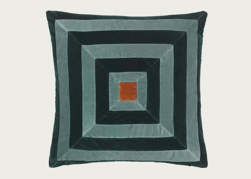 Christina Lundsteen Isabel Cushion Emerald 55 x 55cm