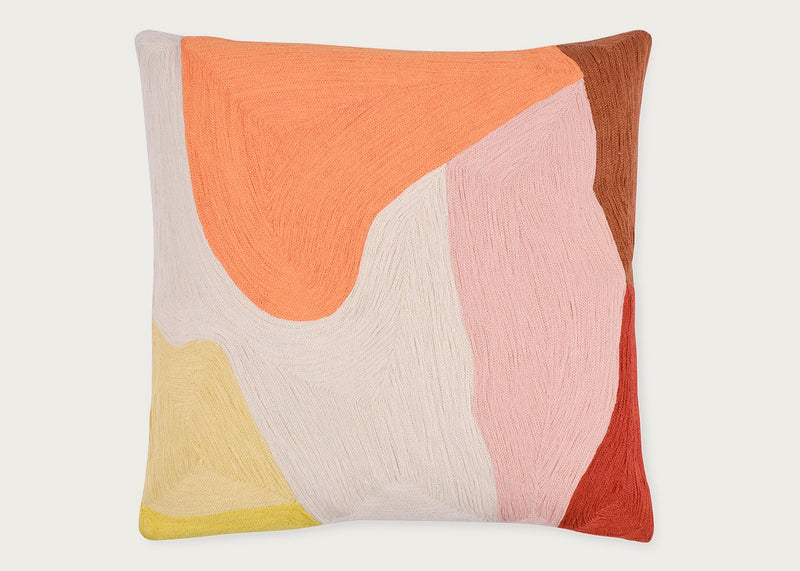 Heal's + Clare Dudeney Cushion Orange