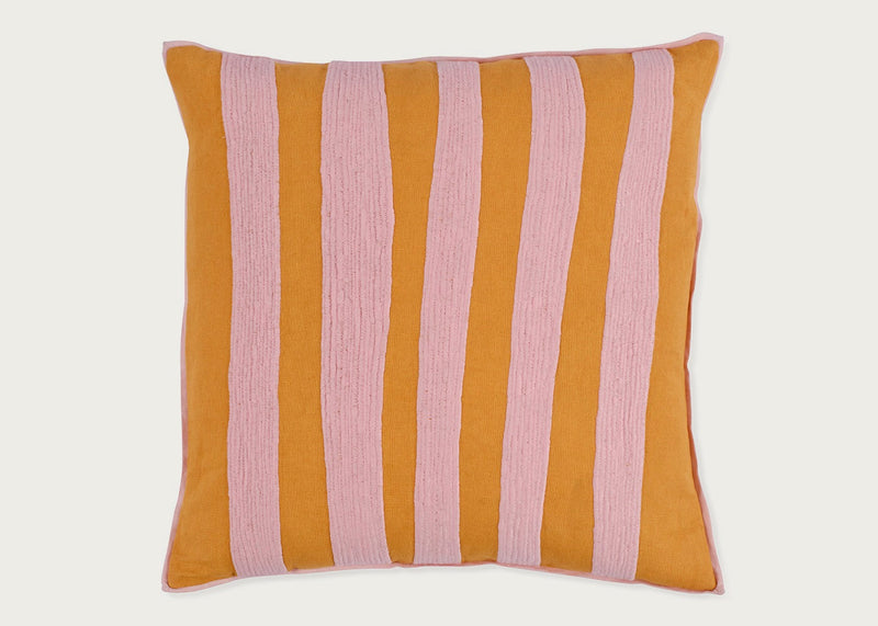 Heal's + L.F.Markey Stripe Cushion Pink