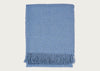 Pure Alpaca Throw Turquoise