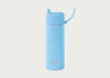 Ceramic Reusable Bottle 595ml Sky Blue