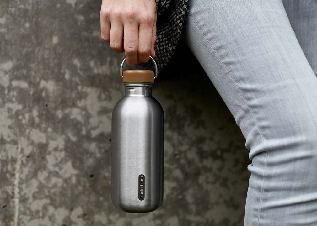 Steel Single Wall Water Bottle 500ml Olive