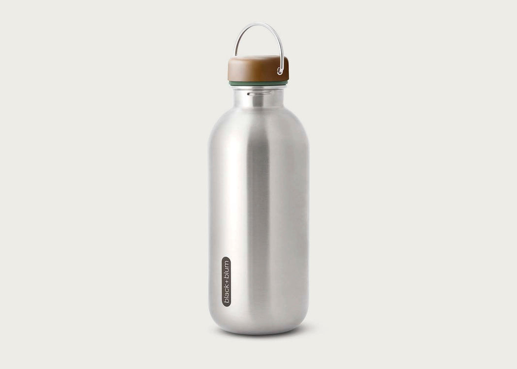 Steel Single Wall Water Bottle 500ml Olive