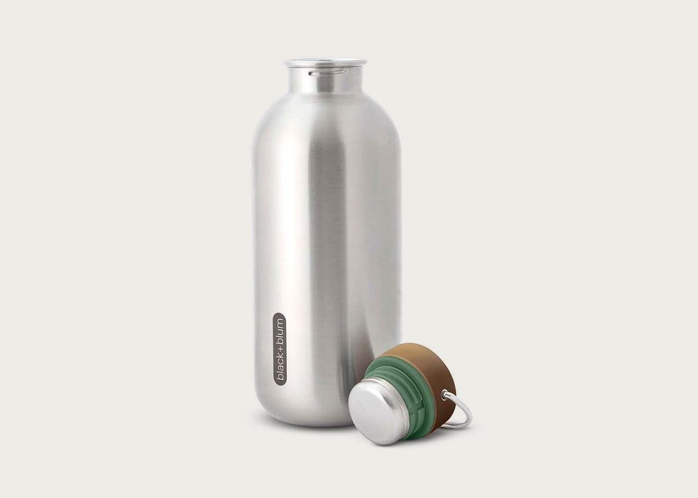 Steel Single Wall Water Bottle 500ml Olive