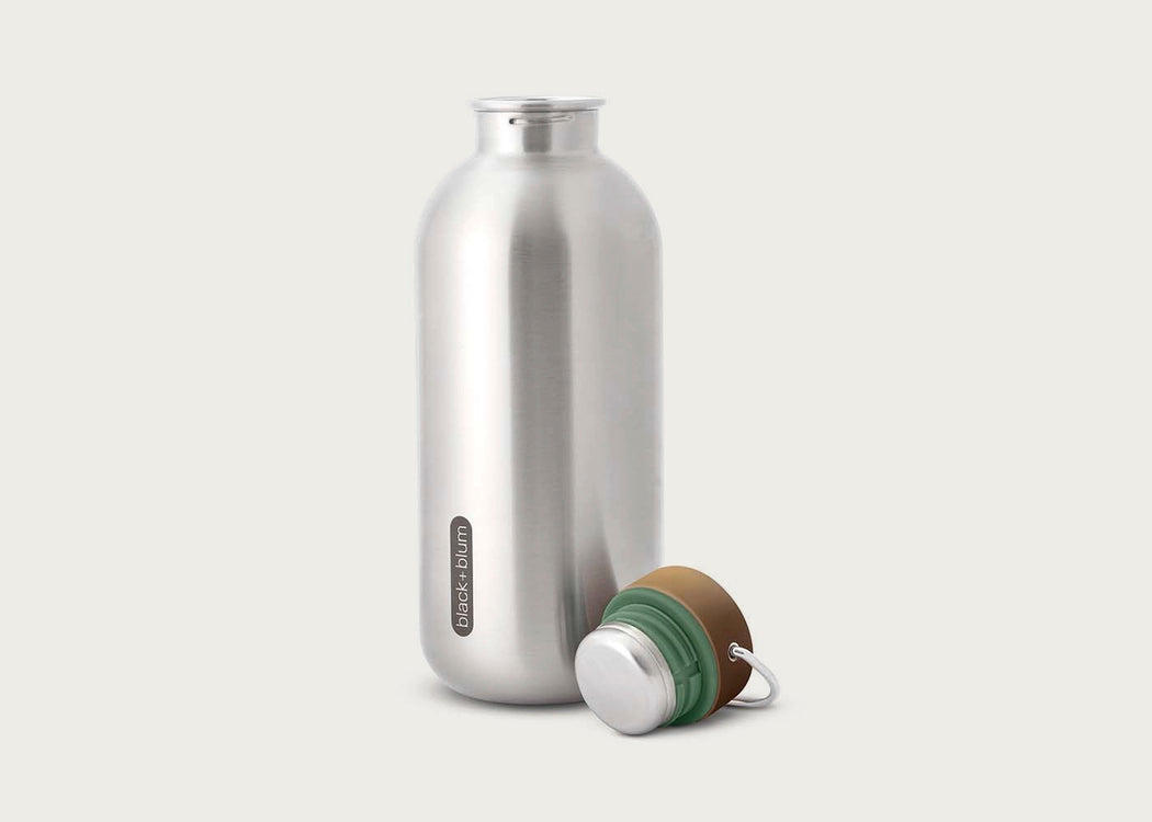 Steel Single Wall Water Bottle 500ml Olive