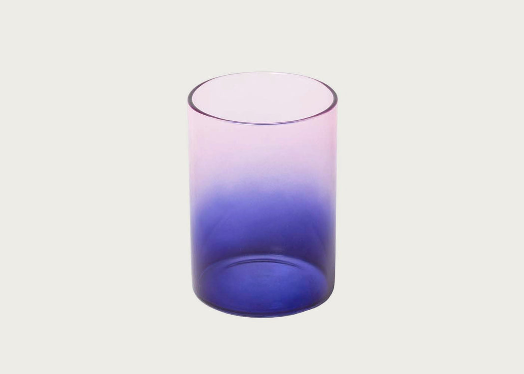 Block Two Tone Glasses Pink & Blue Set of 2