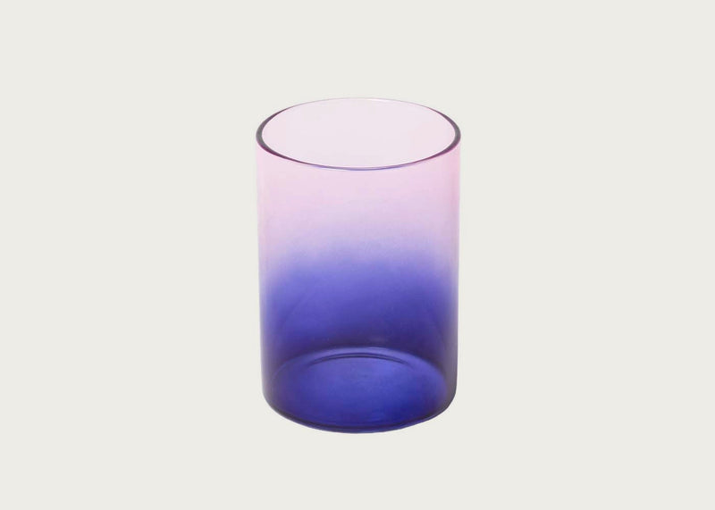 Block Two Tone Glasses Pink & Blue Set of 2