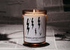 Concrete After Lightning Candle