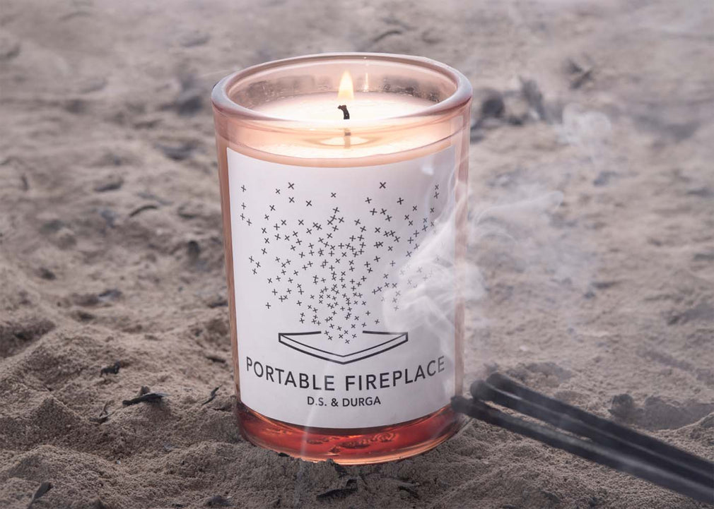 Portable Fireplace Candle