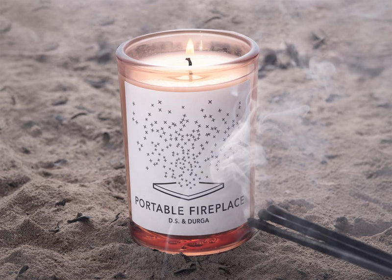 Portable Fireplace Candle