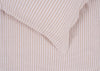 Washed Linen Blend Natural Stripe Oxford Pillowcase