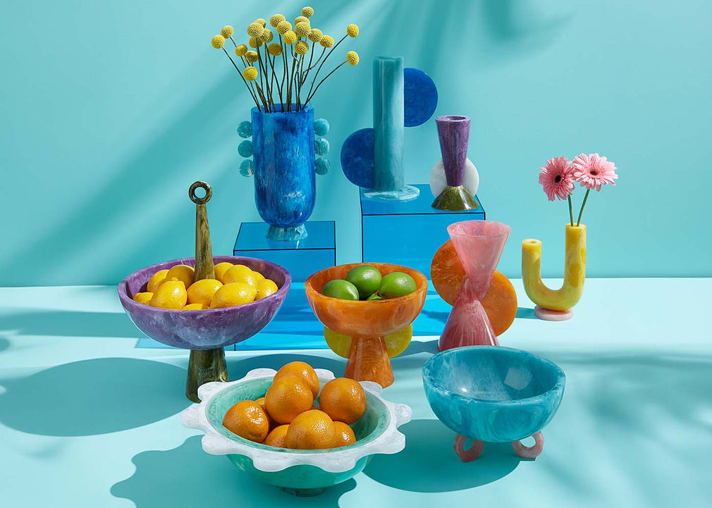 Como Disc Urn Turquoise