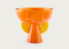 Como Pedestal Bowl Orange