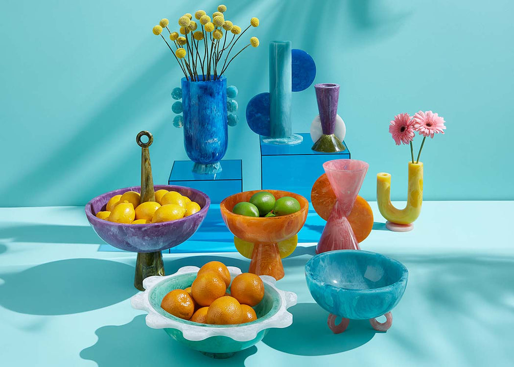 Como Disc Bowl Turquoise