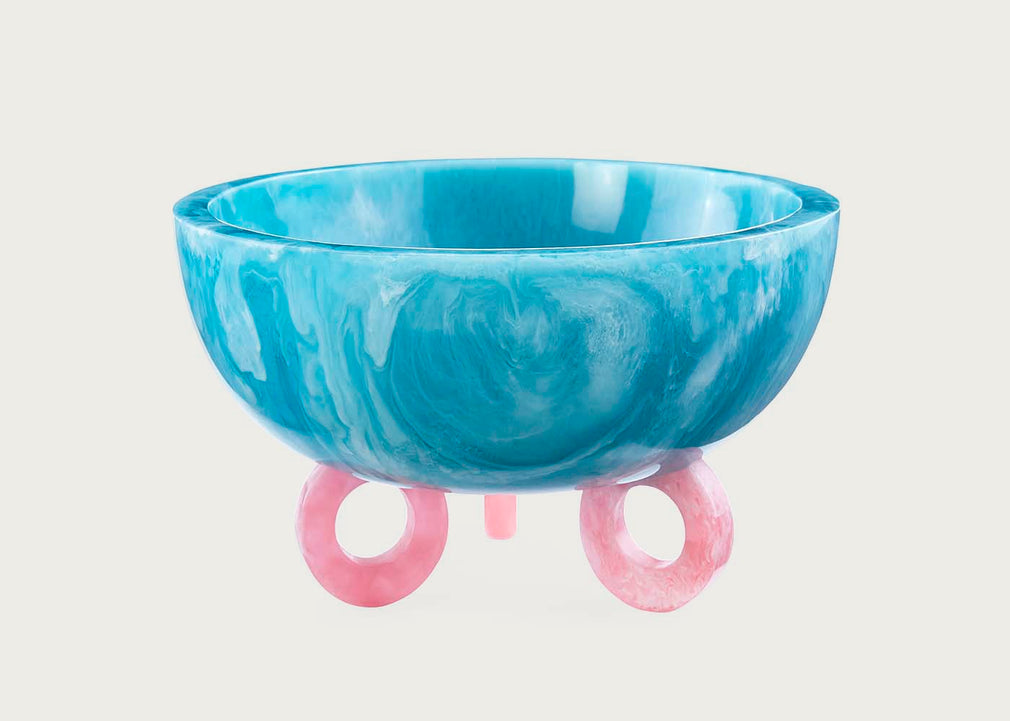 Como Disc Bowl Turquoise