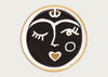 Marseille Face Coasters Set of 4