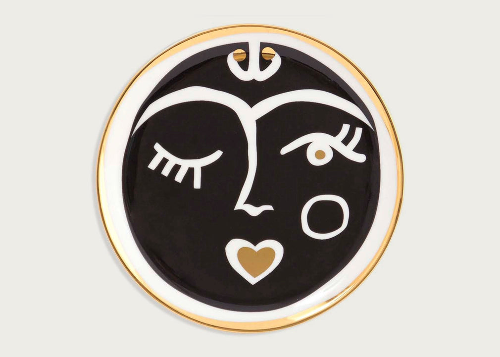 Marseille Face Coasters Set of 4