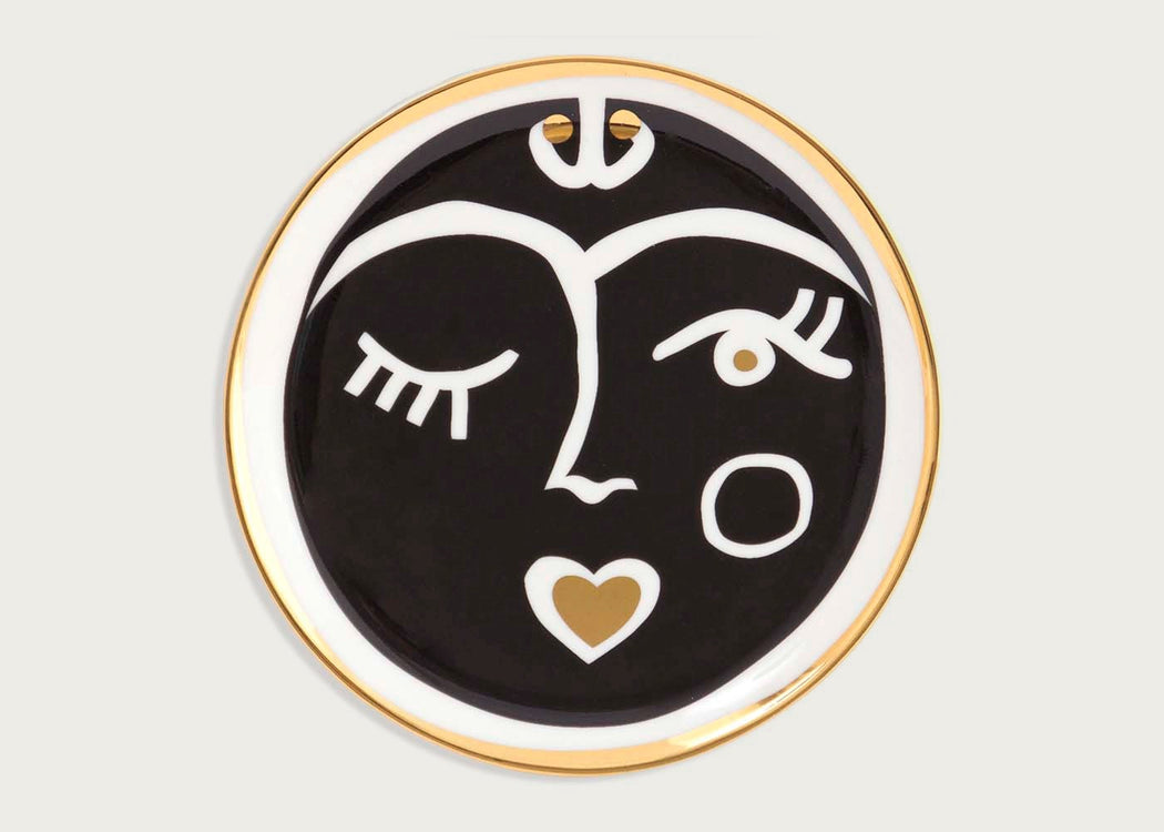 Marseille Face Coasters Set of 4