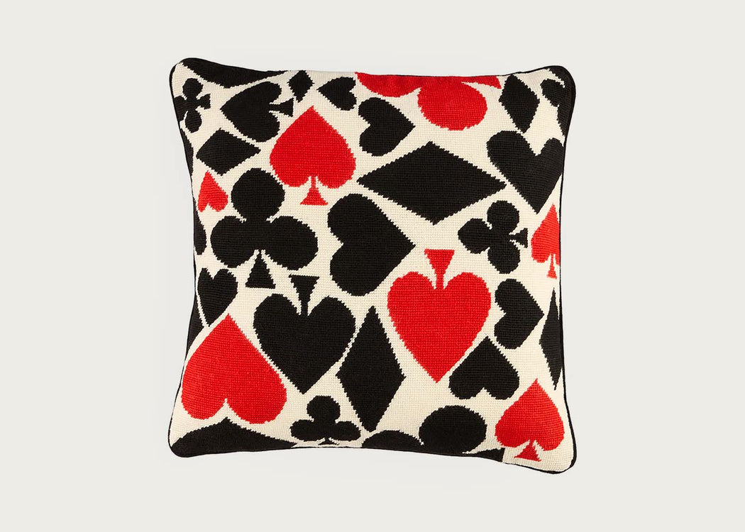 Full Deck Needlepoint Cushion