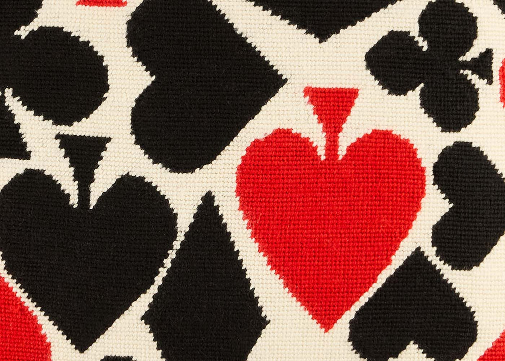 Full Deck Needlepoint Cushion