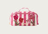 Tulip Stripe Open Flat Makeup Bag