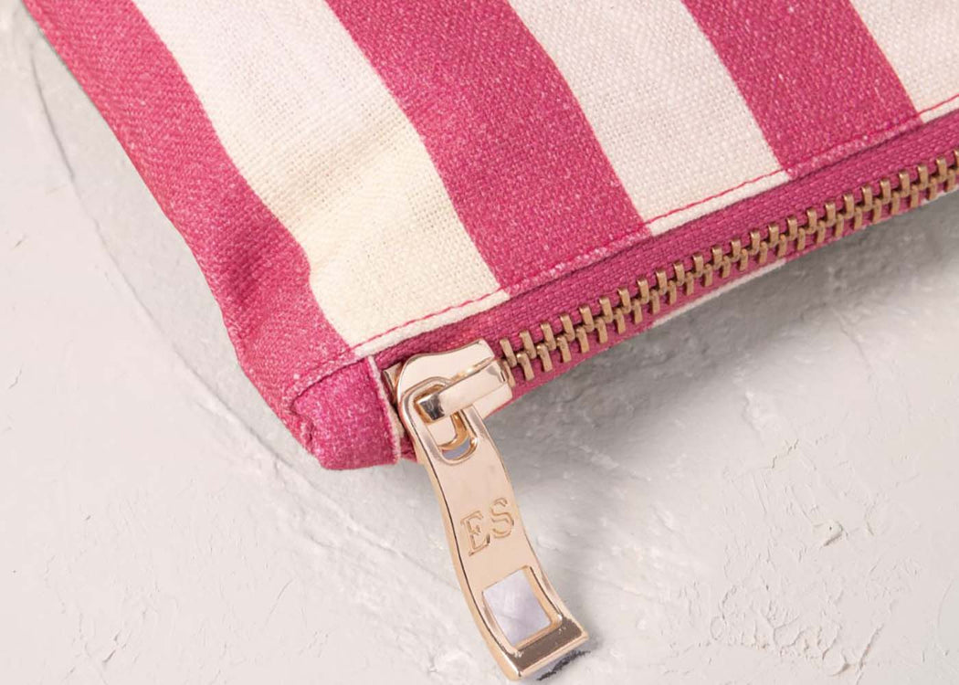 Tulip Stripe Everyday Pouch